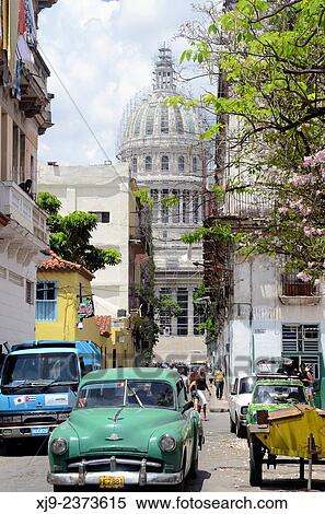 Stock Photography - Capitolio, Havana, Cuba. Fotosearch