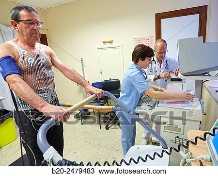 Cardiac stress test, Hospital Donostia, San Sebastian, Gipuzkoa, Basque Country, Spain View Large Photo Image Stock Image - Cardiac stress test, Hospital Donostia, San Sebastian, Gipuzkoa, Basque Country, Spain. Fotosearch