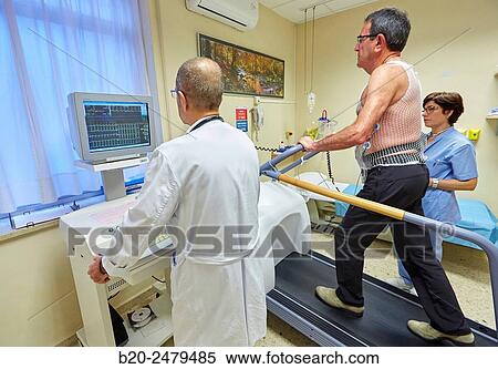 Cardiac stress test, Hospital Donostia, San Sebastian, Gipuzkoa, Basque Country, Spain View Large Photo Image Stock Photography - Cardiac stress test, Hospital Donostia, San Sebastian, Gipuzkoa, Basque Country, Spain. Fotosearch