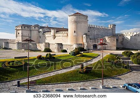 Cuellar's castle. Segovia. Castilla Leon. Spain. Europe. View Large Photo Image Picture - Cuellar's castle. Segovia. Castilla Leon. Spain. Europe.. Fotosearch