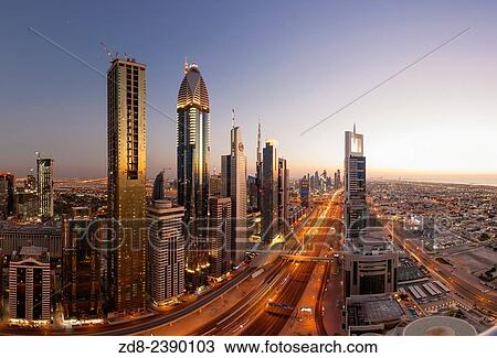 dubai. financal centre road. View Large Photo Image Stock Image - dubai. financal centre road.. Fotosearch