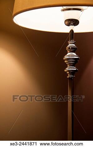 Stock Image - Floor lamp. Fotosearch