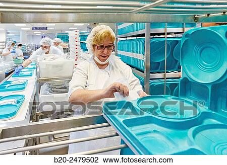 Food serving line, Hospital meal preparation, Kitchen, Hospital Donostia, San Sebastian, Gipuzkoa, Basque Country, Spain View Large Photo Image Stock Image - Food serving line, Hospital meal preparation, Kitchen, Hospital Donostia, San Sebastian, Gipuzkoa, Basque Country, Spain. Fotosearch