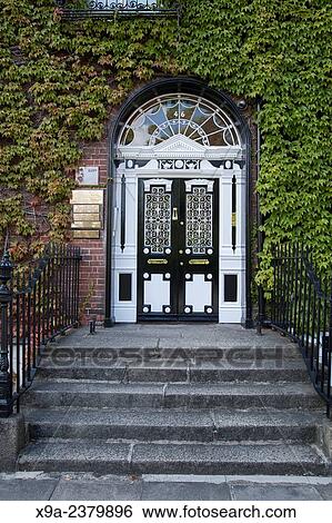 Georgian Door, Fitzwilliam Square; Dublin, Ireland. View Large Photo Image Stock Photograph - Georgian Door, Fitzwilliam Square; Dublin, Ireland.. Fotosearch