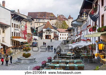 Gruy? res, Canton de Fribourg, Switzerland. View Large Photo Image Picture - Gruy? res, Canton de Fribourg, Switzerland.. Fotosearch
