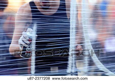 Hand Spray Painting. View Large Photo Image Stock Photo - Hand Spray Painting.. Fotosearch