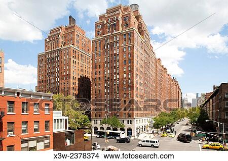 historical building, 10th avenue and W23th street, Chelsea, Manhattan, New York, USA, America. View Large Photo Image Picture - historical building, 10th avenue and W23th street, Chelsea, Manhattan, New York, USA, America.. Fotosearch