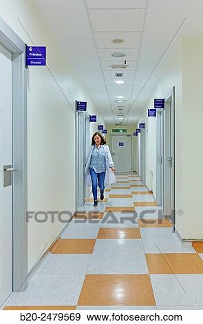 Stock Photo - Information to Family rooms, Intensive Care Unit ICU, Hospital Donostia, San Sebastian, Gipuzkoa, Basque Country, Spain. Fotosearch