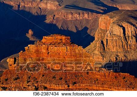 Looking into the Grand Canyon from the South Rim, Grand Canyon National Park, Arizona. View Large Photo Image Picture - Looking into the Grand Canyon from the South Rim, Grand Canyon National Park, Arizona.. Fotosearch
