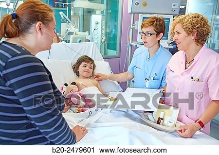 Stock Image - Medical care, Neonate Intensive care Unit, ICU, Hospital Donostia, San Sebastian, Gipuzkoa, Basque Country, Spain. Fotosearch