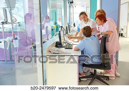 Stock Photo - Medical care, Neonate Intensive care Unit, ICU, Hospital Donostia, San Sebastian, Gipuzkoa, Basque Country, Spain. Fotosearch