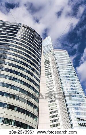 Melia Paris La D? fense and Euler Hermes Headquarters, skyscrapers of La D? fense, Europe's largest purpose-built business district, Paris, France. View Large Photo Image Stock Photo - Melia Paris La D? fense and Euler Hermes Headquarters, skyscrapers of La D? fense, Europe's largest purpose-built business district, Paris, France.. Fotosearch