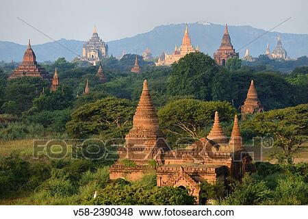 Stock Photo - Myanmar, Bagan.. Fotosearch