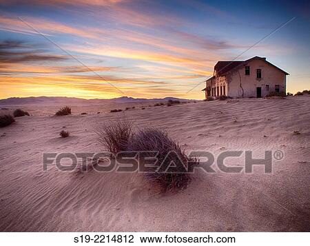 Namibia, Kolmanskop, Abandoned ghost town View Large Photo Image Stock Image - Namibia, Kolmanskop, Abandoned ghost town. Fotosearch