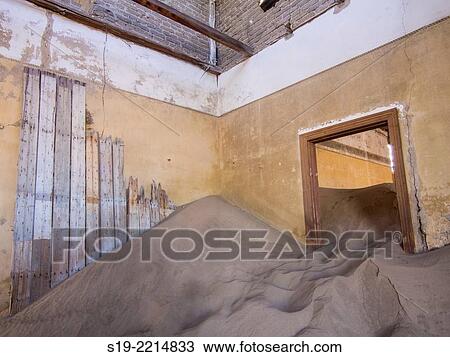 Namibia, Kolmanskop, Abandoned ghost town View Large Photo Image Stock Image - Namibia, Kolmanskop, Abandoned ghost town. Fotosearch