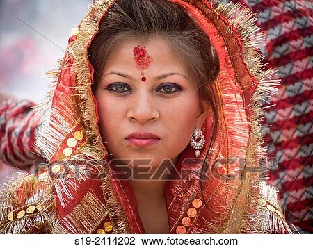 Nepal Wedding. View Large Photo Image Stock Image - Nepal Wedding.. Fotosearch