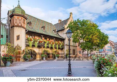 Old town in Colmar, Alsace, France, Europe. View Large Photo Image Picture - Old town in Colmar, Alsace, France, Europe.. Fotosearch
