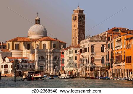 Palaces facades on Canal Grande Venice, Italy. View Large Photo Image Stock Photo - Palaces facades on Canal Grande Venice, Italy.. Fotosearch