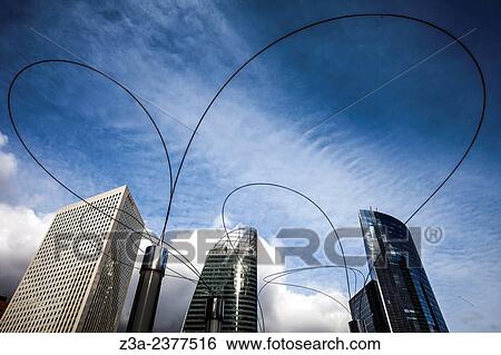 Stock Photograph - Paris-La D? fense, France.. Fotosearch