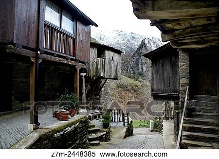 Peñalba de Santiago (León, Castilla León). View Large Photo Image Stock Photography - Peñalba de Santiago (León, Castilla León).. Fotosearch