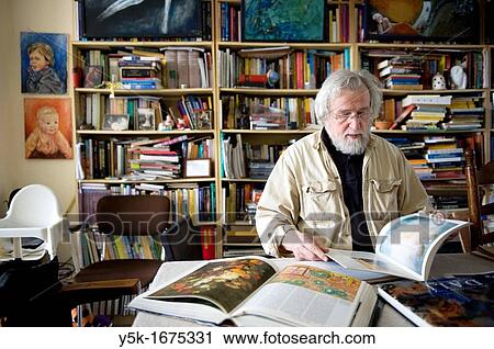 Portrait of the 72 year old Gerard, who is still actively working as a spiritual coach, painter and researcher. View Large Photo Image Stock Image - Portrait of the 72 year old Gerard, who is still actively working as a spiritual coach, painter and researcher.. Fotosearch