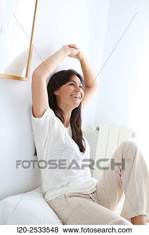 Portrait of woman View Large Photo Image Stock Photo - Portrait of woman. Fotosearch