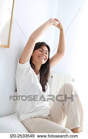 Portrait of woman View Large Photo Image Stock Photo - Portrait of woman. Fotosearch