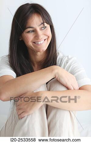 Stock Photo - Portrait of woman. Fotosearch