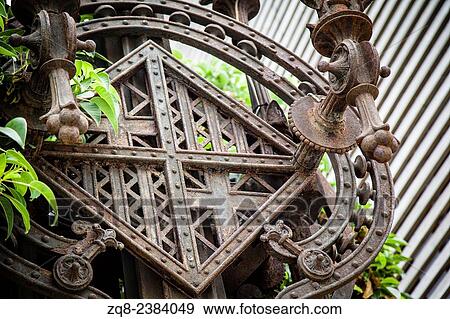 Stock Photo - Shield of the City of Barcelona.. Fotosearch