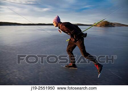 Skating, J? mtland Sweden. View Large Photo Image Stock Image - Skating, J? mtland Sweden.. Fotosearch