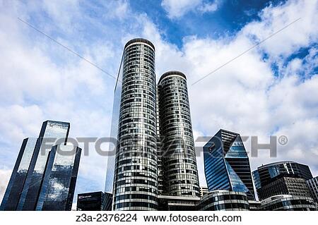 Skyscrapers at Paris-La D? fense, France. at Paris-La D? fense, France. View Large Photo Image Picture - Skyscrapers at Paris-La D? fense, France. at Paris-La D? fense, France.. Fotosearch