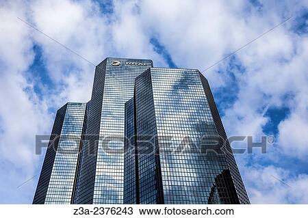 Stock Image - Skyscrapers at Paris-La D? fense, France. at Paris-La D? fense, France.. Fotosearch