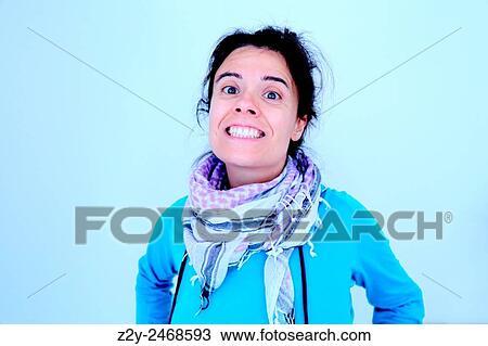 Smily girl just waken up. View Large Photo Image Stock Image - Smily girl just waken up.. Fotosearch