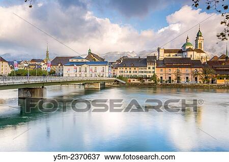 St. Ursen Cathedral, Solothurn, Switzerland, Europe. View Large Photo Image Stock Photo - St. Ursen Cathedral, Solothurn, Switzerland, Europe.. Fotosearch