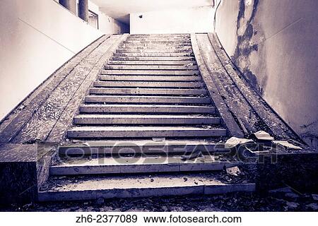 Staircase at Villa Izvor (ruins of Yugoslavia president Tito's palatial hideaway), Plitvice Lakes National Park, Croatia. View Large Photo Image Stock Photo - Staircase at Villa Izvor (ruins of Yugoslavia president Tito's palatial hideaway), Plitvice Lakes National Park, Croatia.. Fotosearch