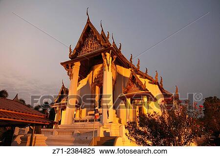 Thailand, Ayutthaya, Wat Na Phra Men, buddhist temple. View Large Photo Image Stock Photography - Thailand, Ayutthaya, Wat Na Phra Men, buddhist temple.. Fotosearch