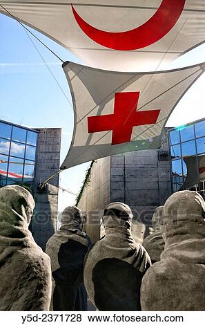 The Petrified, sculpture by Carl Bucher that denounces the violation of human rights and appeals for tolerance, Red Cross Museum entrance, Geneva, Switzerland. View Large Photo Image Stock Photo - The Petrified, sculpture by Carl Bucher that denounces the violation of human rights and appeals for tolerance, Red Cross Museum entrance, Geneva, Switzerland.. Fotosearch
