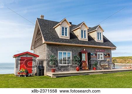 The small fishing and boating community at La Grave,? les de la Madeleine, Quebec, Canada. View Large Photo Image Stock Photo - The small fishing and boating community at La Grave,? les de la Madeleine, Quebec, Canada.. Fotosearch