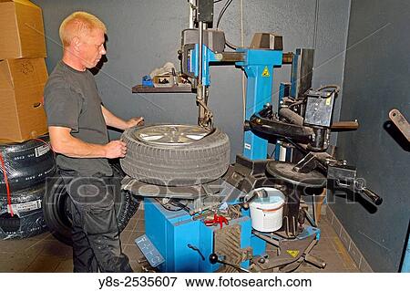 Tire Change. View Large Photo Image Stock Photo - Tire Change.. Fotosearch
