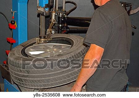 Tire Change. View Large Photo Image Stock Photo - Tire Change.. Fotosearch
