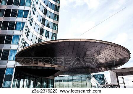 Stock Image - Tour EDF, skyscrapers at Paris-La D? fense, France. at Paris-La D? fense, France.. Fotosearch