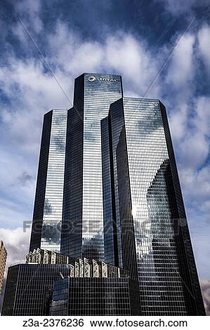 Tour Total skyscraper at Paris-La D? fense, France. at Paris-La D? fense, France. View Large Photo Image Stock Photograph - Tour Total skyscraper at Paris-La D? fense, France. at Paris-La D? fense, France.. Fotosearch