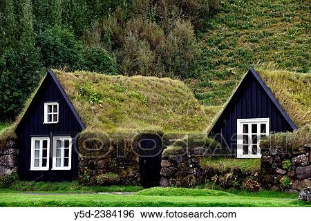 traditional Icelandic farms, Skogasafn Museum - open air and local history museum in Skogar, Iceland, Europe View Large Photo Image Stock Photograph - traditional Icelandic farms, Skogasafn Museum - open air and local history museum in Skogar, Iceland, Europe. Fotosearch