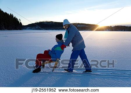 Winter picknick on lake, kickJ? mtland Northern Sweden. View Large Photo Image Stock Image - Winter picknick on lake, kickJ? mtland Northern Sweden.. Fotosearch