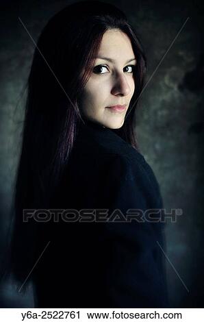 Young adult woman portrait. View Large Photo Image Stock Image - Young adult woman portrait.. Fotosearch