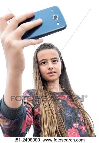 Young girl making selfie, Valencia, Spain View Large Photo Image Stock Image - Young girl making selfie, Valencia, Spain. Fotosearch
