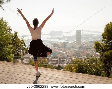 -Runner Woman- Alicante (Spain). View Large Photo Image Stock Photo - -Runner Woman- Alicante (Spain).. Fotosearch