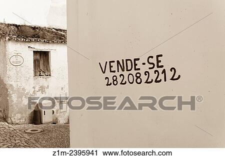 Stock Image - ALte city center, Algarve, Portugal, EUrope.. Fotosearch