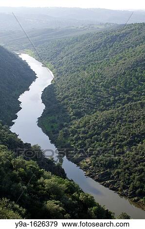 Ardila river from Noudar Castle, Barrancos, Beja, Alentejo, Portugal View Large Photo Image Stock Photo - Ardila river from Noudar Castle, Barrancos, Beja, Alentejo, Portugal. Fotosearch