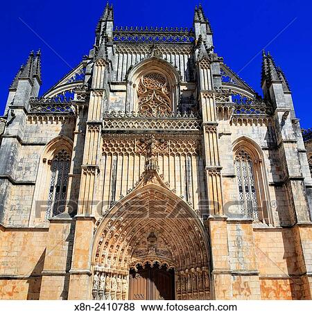 Batalha monastery (Mosteiro da Batalha), Batalha, Portugal. View Large Photo Image Stock Photo - Batalha monastery (Mosteiro da Batalha), Batalha, Portugal.. Fotosearch